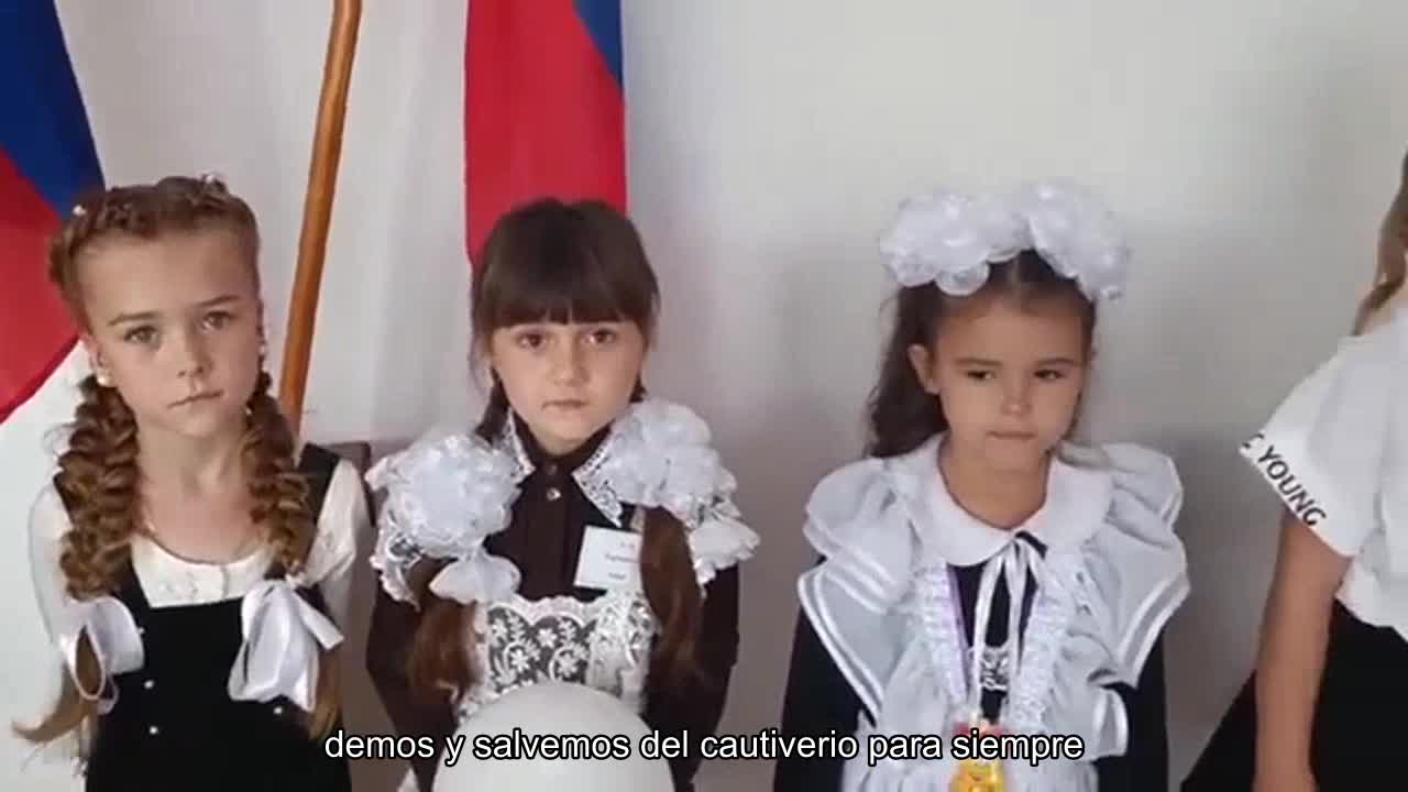 Cómo los rusos están lavando el cerebro a los niños en los territorios ocupados.