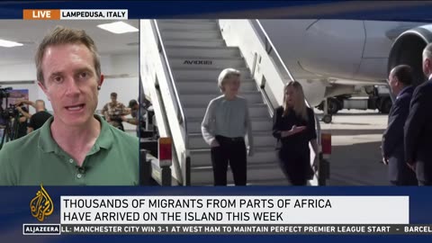 Italy migrant crisis : Ursula von der leyen is visiting Lampedusa