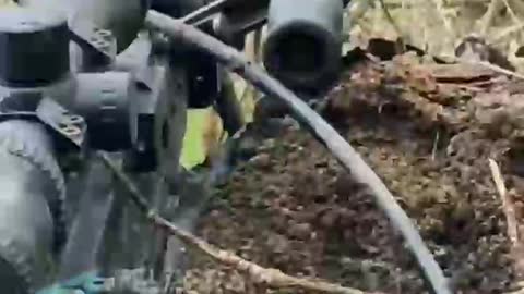 The Ukrainian military captured footage of the situation in Soledar