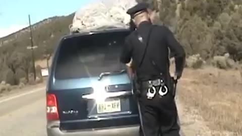 The New Mexico State Police chase criminals.