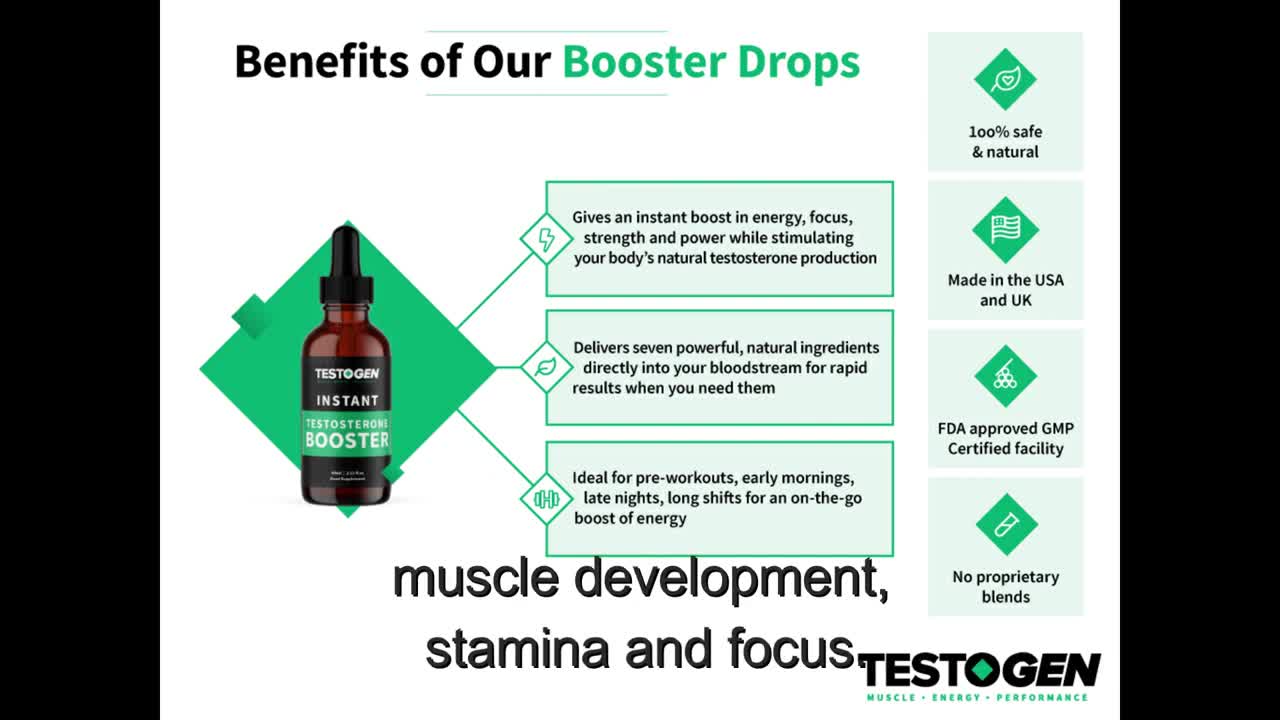 MUSCLES SUPPLEMENT: TestoGen - Testosterone BOOSTER Product Review