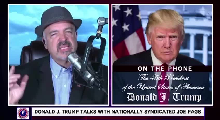 NEW: President Trump full interview with Joe Pags 8/19/21