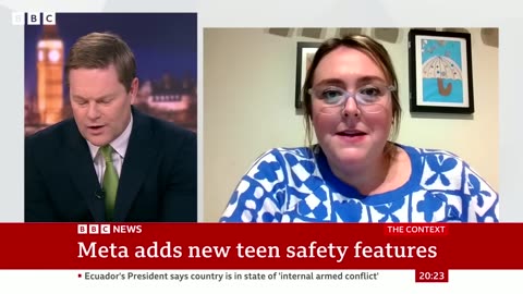 Meta adds new teen safety features | BBC News