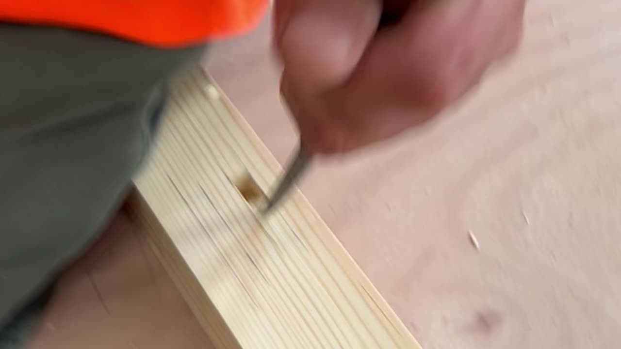 make a hammer out of wood! #wood #woodworker #woodwork #hammer #make