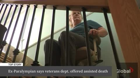 Canadian veteran needs a stairlift, was offered assisted suicide instead