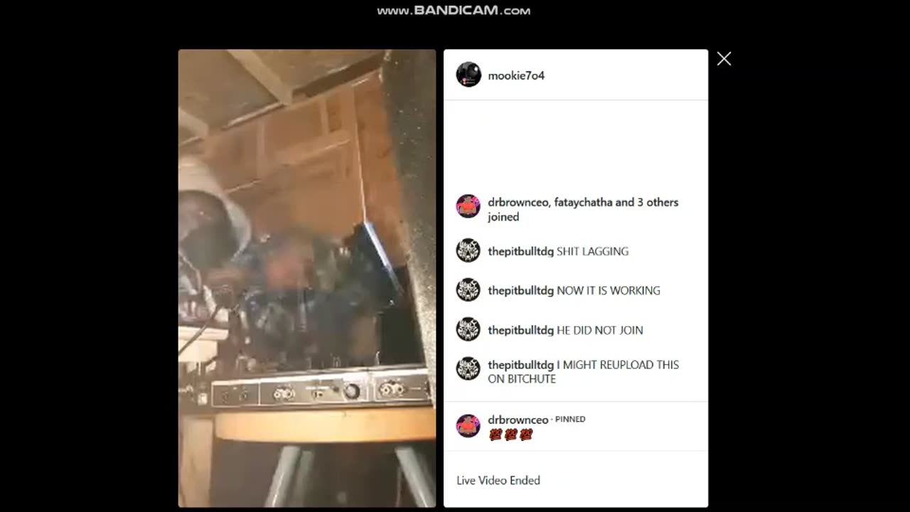 Mookie7o4 Instagram Stream ☞ Dreams ☜ January 30th 2021