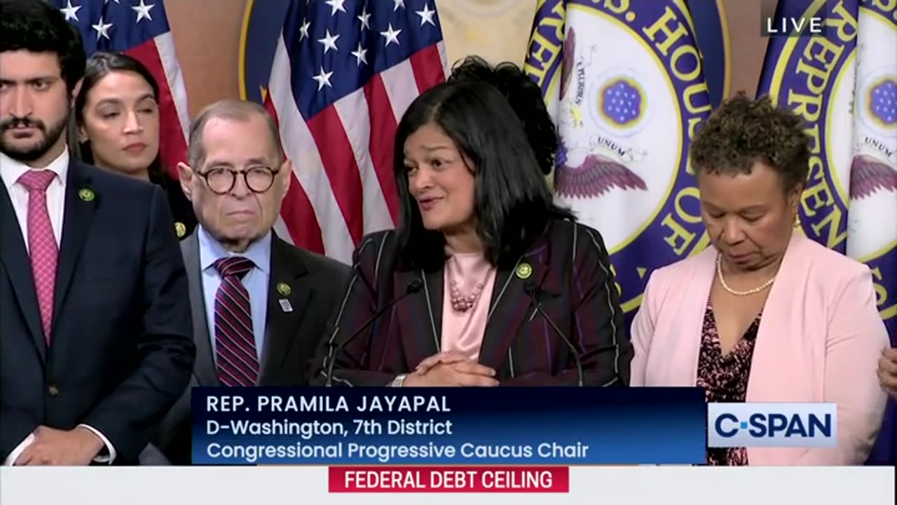 Rep. Jayapal: Automatically Raising the Debt Ceiling Is ‘a Sacred Principle’