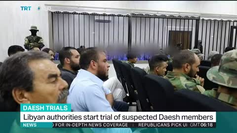 Libyan authorities start trial of suspected Daesh members