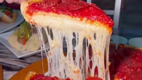 🧀🧀🍕 Cheesiest cheese 🧀 Pizza 🍕😋 of the world 🌎