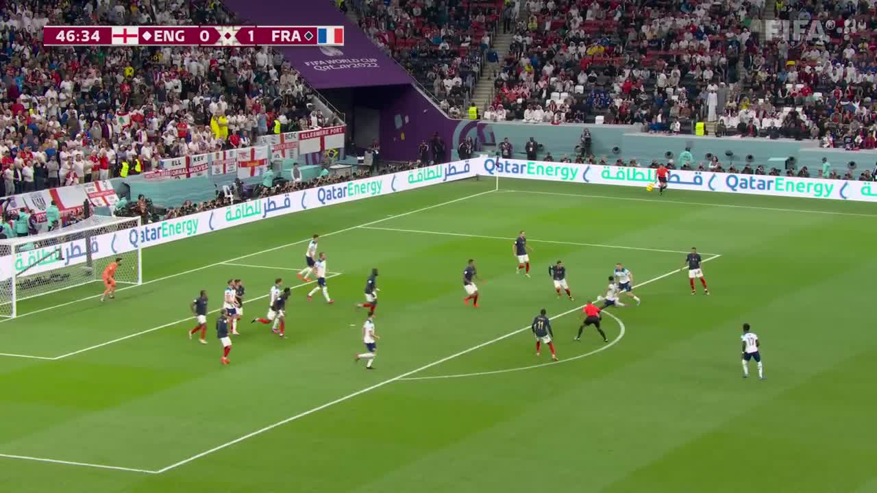 Giroud header wins it! England v France FIFA World Cup Qatar 2022