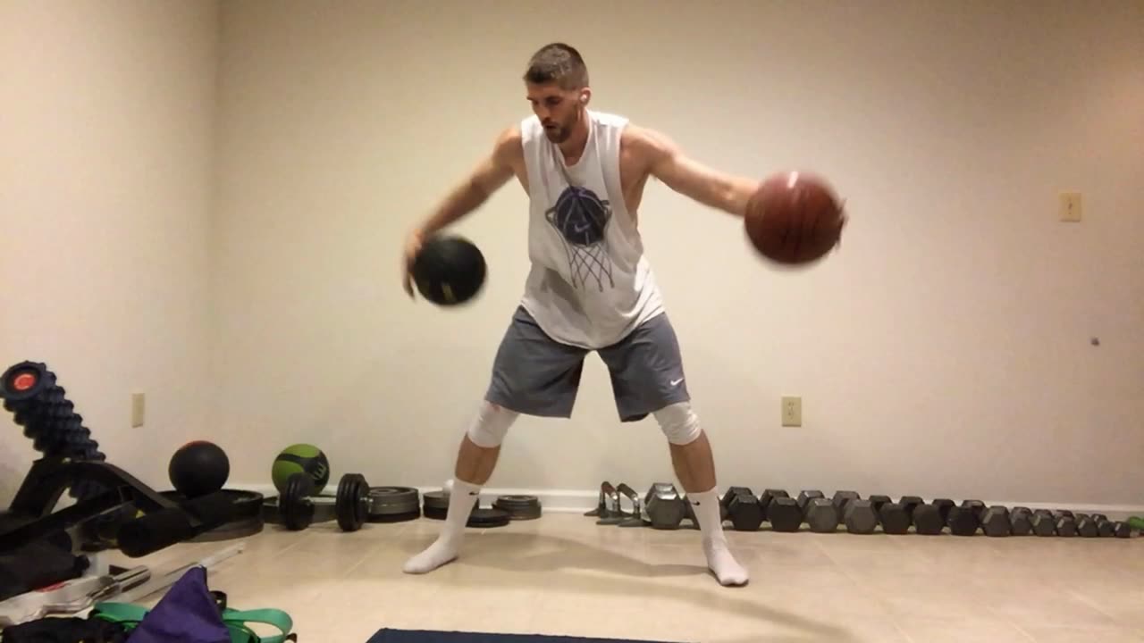 Basement Ball-Handling 2-Ball Series #3