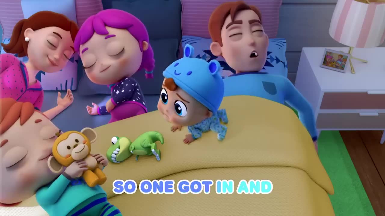 Ten in the Bed ( Family Edition ) | Little Angel Kids Songs & Nursery Rhymes