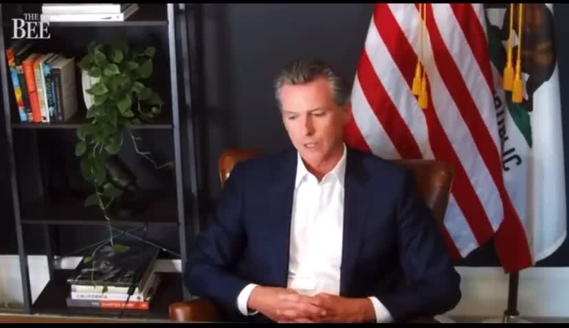 Nancy Pelosi's nephew California Governor Gavin Newsom has a meltdown