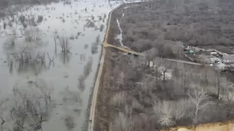 Russian city flooded | Thousands of houses inundated, search and rescue ongoing