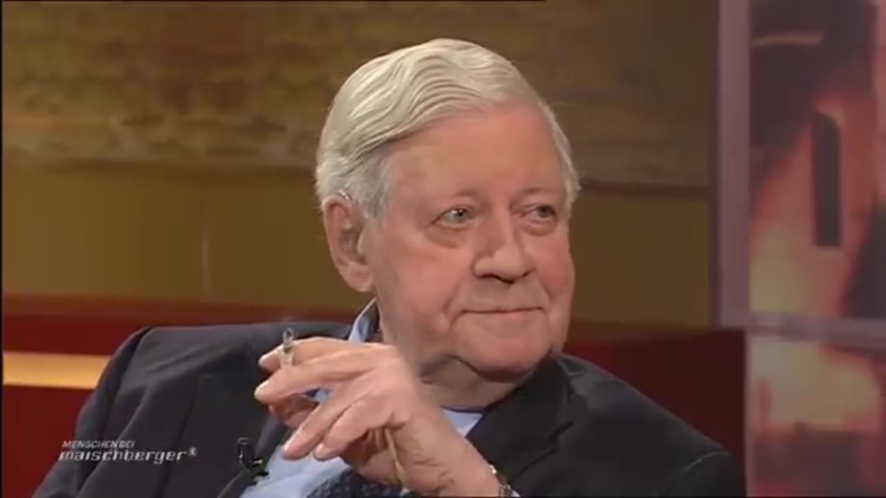 Helmut Schmidt bei Maischberger