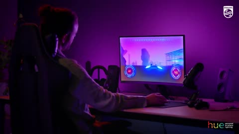 Philips Hue Play Gradient Lightstrip für einen Monitor