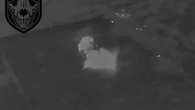 Thermal drone spotting for artillery