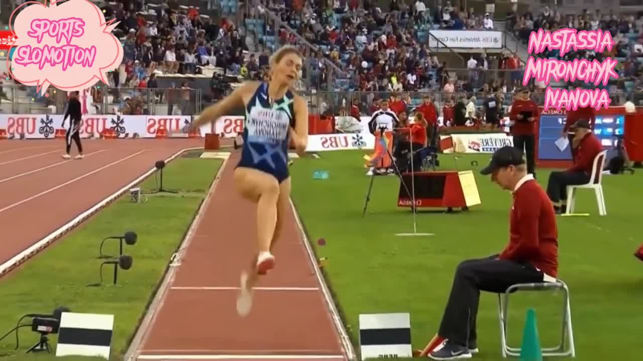 Mironchyk Ivanova (Belarusian)- Long Jump 2021 Highlights Slow Motion