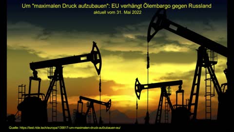 Um "maximalen Druck aufzubauen": EU verhängt Ölembargo gegen Russland