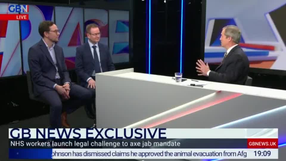 Dr Steve James tells GB News' Nigel Farage why we're launching legal challenge to vaccine mandate