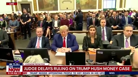 BREAKING: Judge delays ruling on Trump hush money case | LiveNOW from FOX