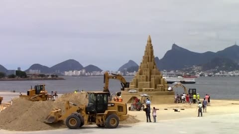 Sandcastle hits new heights