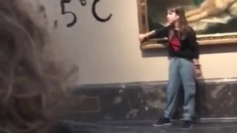 España| Detenidos activistas climáticos tras "acto vandálico" contra obras de arte de Goya