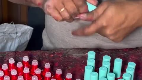 Complete nail polish making process