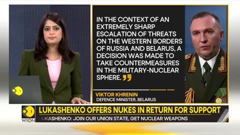 Lukashenko offers nukes to anyone who supports Russia