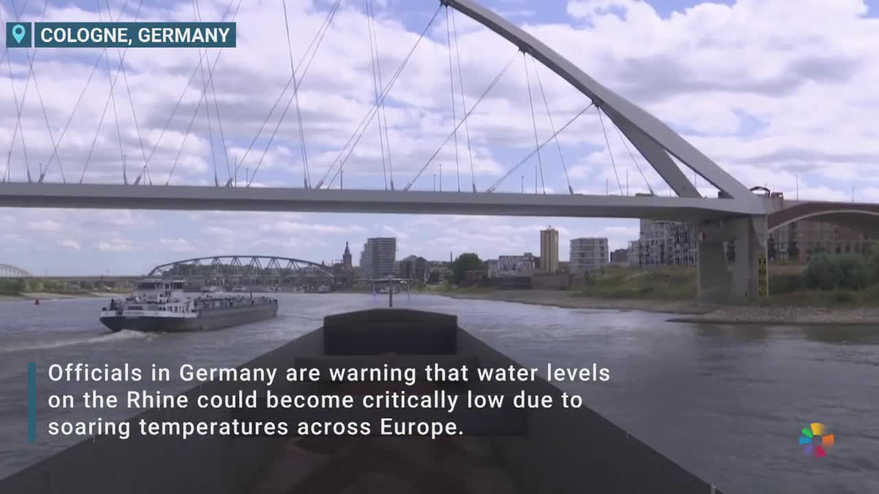 European Drought May Lower Germany’s Rhine To Critical Levels