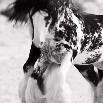 Beautiful majestic horses, freedom