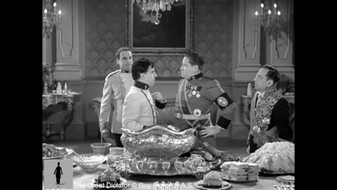 Food Fight ( The Great Dictator ) Charlie Chaplin | Celebraty World