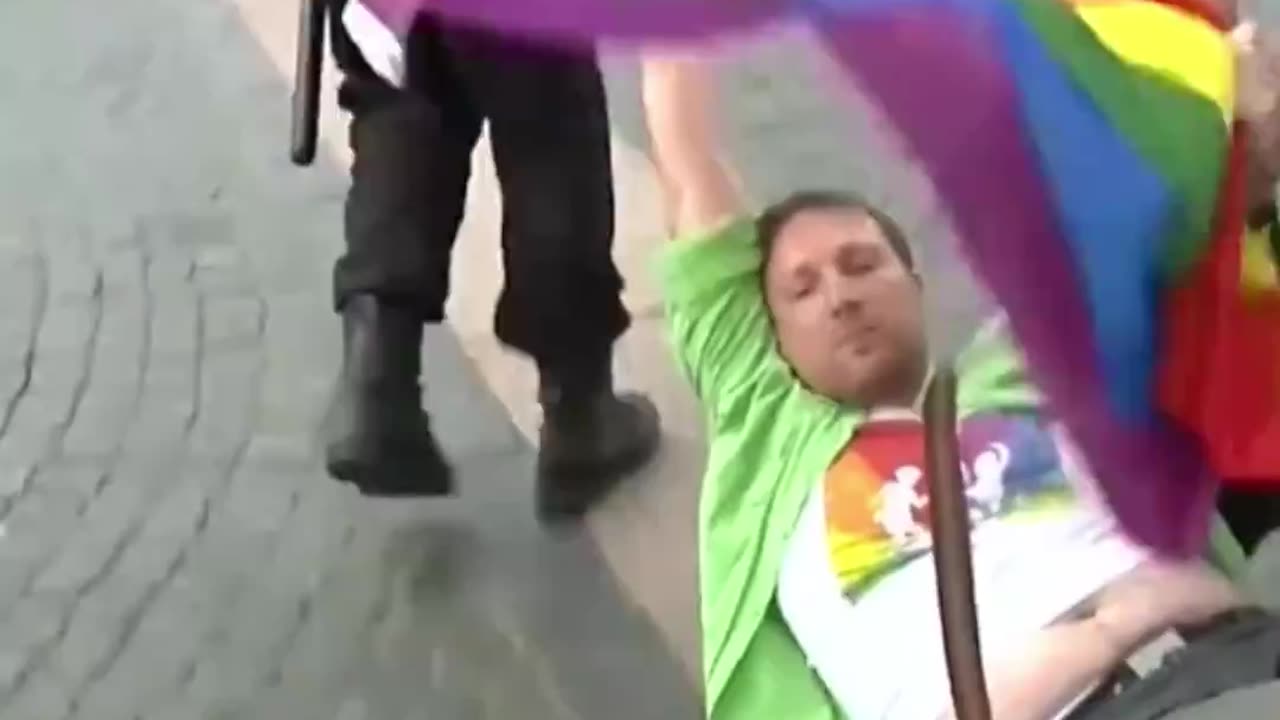 "Pride" in Russia lasted about 10 seconds. Thoughts?