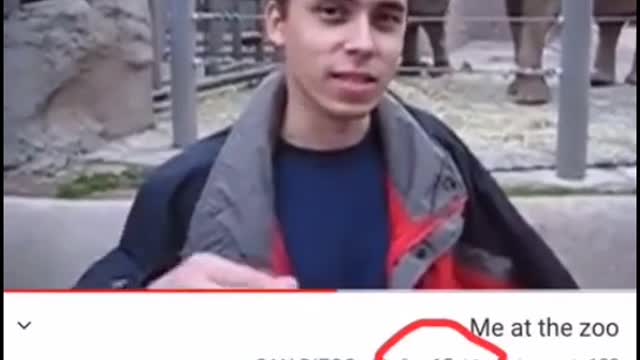 The first video have been uploaded in youtub