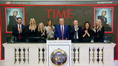 Trump Rings New York Stock Exchange