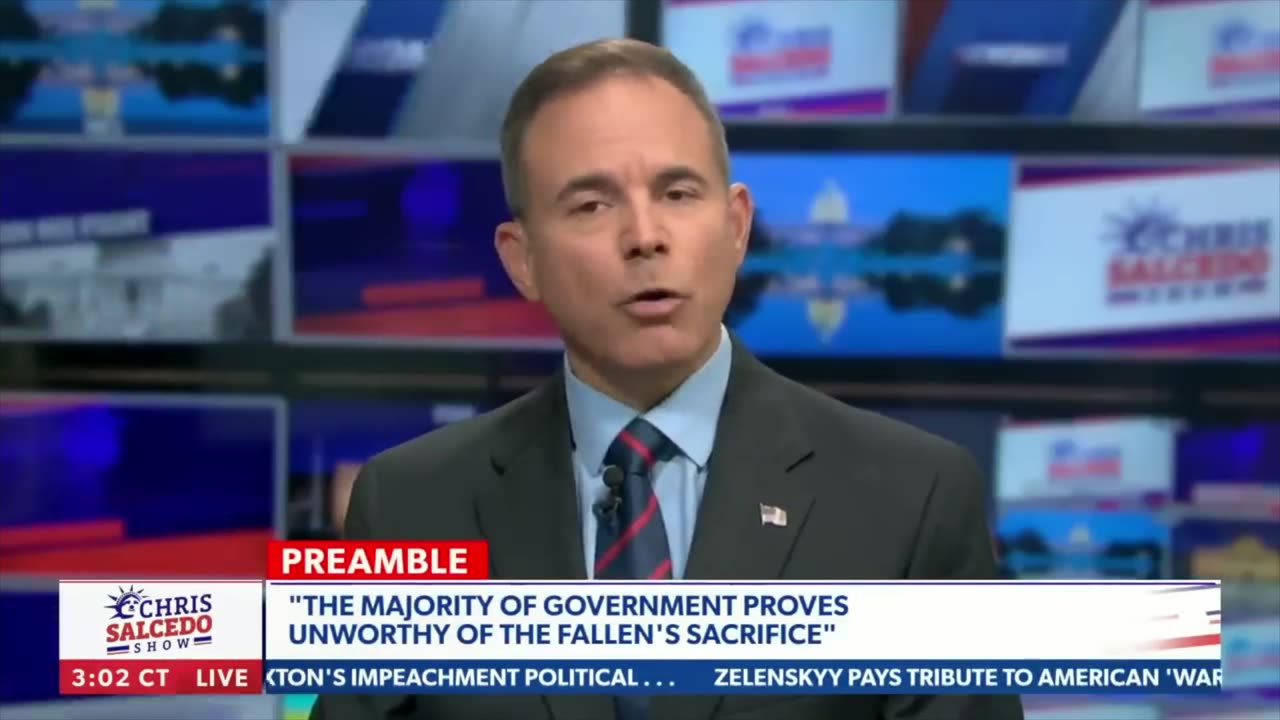 Chris Salcedo: This Government is Not Worthy of Our Fallen Heroes; Time for Convention of States