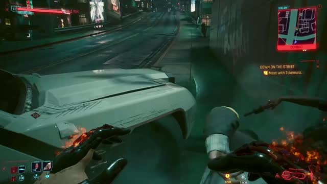 Never Be a Hero in Nights City I Guess 🤣