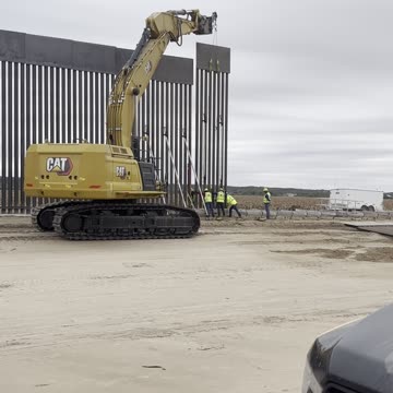 EXCLUSIVE: Texas Land Commissioner Installs Border Wall Panel For Jocelyn Nungaray