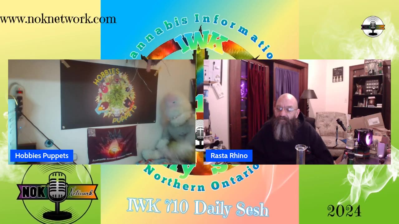 The IWK 710 Daily Sesh with Hobbies Puppets 📡