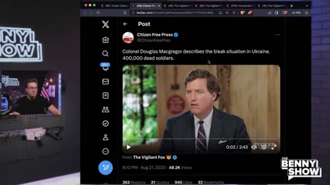 [2023-08-27] Tucker Just Dropped One Of The MOST IMPORTANT Interviews About the War in Ukraine