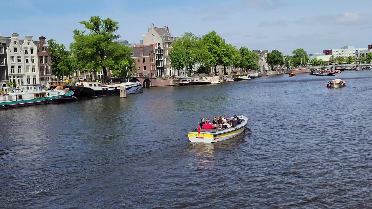 Arriving at Amsterdam