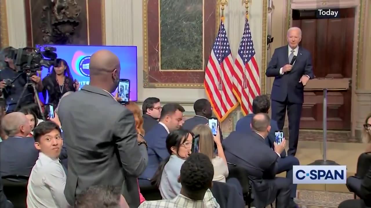 Biden Snaps at Reporters