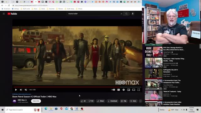 A Screenwriter's Rant: Doom Patrol Season 4 Trailer Reaction