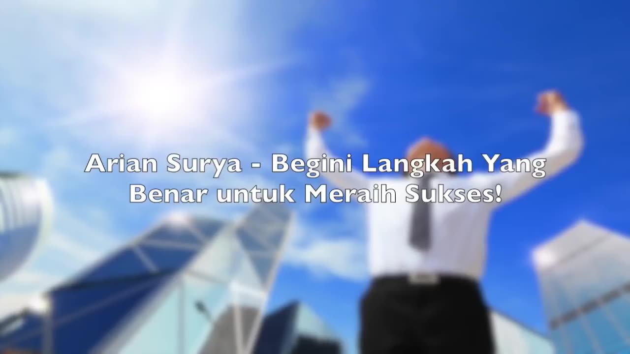 Motivasi hidup sukses