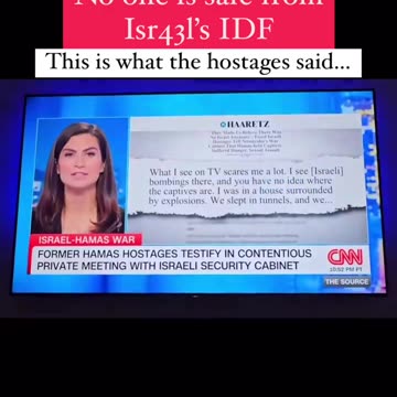 CNN on israel hostage fear