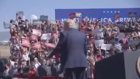 PRESIDENT TRUMP'S ARIZONA RALLY CLOSE TO 1 MILLION