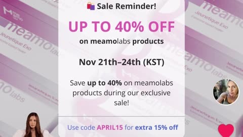 STOCK UP!! Meamo lab category is 55% off ONLY W/code APRIL15