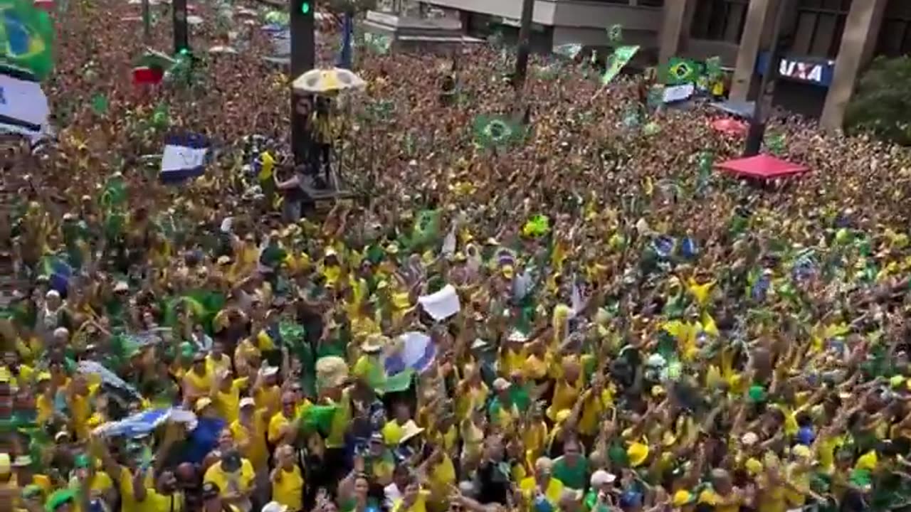 Wow one of the largest protests in Brazil’s recent history will start in 1h