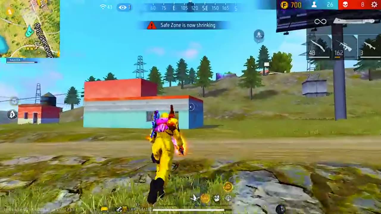 Free Fire Solo vs squad gameplay 2024 best game play