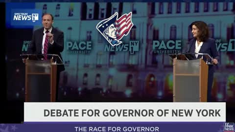 SAVAGE ANSWER: Watch Zeldin DESTROYS Hochul In NY Debate